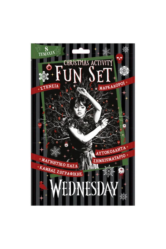 Christmas activity fun set: Wednesday
